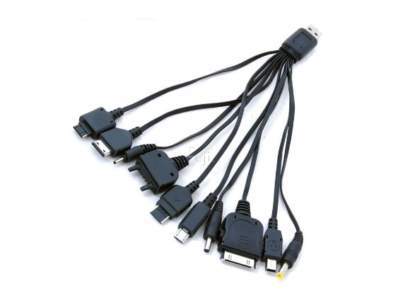 10合1多头蛇usb充电线