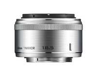 全新定焦鏡頭，配備極速 f/1.8最大光圈值(NIKON原廠1 NIKKOR 18.5mm f/1.8鏡頭(銀色))