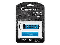 L  AES 256w[K޳N(KINGSTONhyIronKey Keypad 200w髬[KLUSB-CH(256GB))