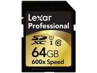 600x Wt(Lexarp64GB Professional 600x SDXC UHS-I CardOХd)