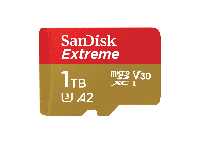 U3 / A2 / Class10 等級 160M秒讀取速度(SANDISK閃迪Extreme microSDXC 1TB記憶卡(A2))