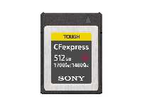 讀取速度170MB/ s，寫入速度1480MB/秒 (Sony原廠EB-G 系列CFexpress Type B記憶卡(512GB))
