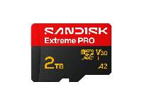 �s��250R/150W UHS-I U3 A2 (SANDISK�{�}2TB Extreme PRO microSDXC�O�Хd(250MB/s��))