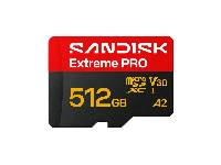�s��250R/150W UHS-I U3 A2 (SANDISK�{�}512G Extreme PRO microSDXC�O�Хd(250MB/s��))